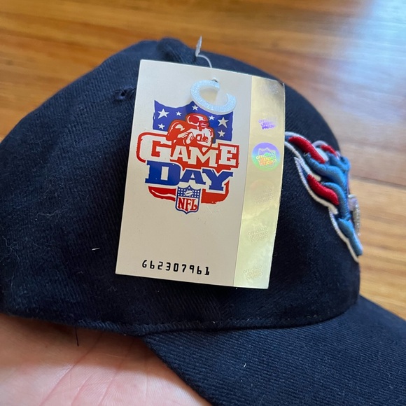 Vintage Tennessee Titans Hat / NFL Gameday / Valcro / New With Tags - Picture 8 of 8
